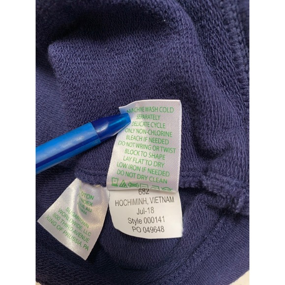 Lilly Pulitzer Blue and Green Patterned Sweatshirt - Picture 9 of 9